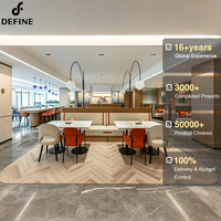 Banc de café moderne tout-en-un pour projets commerciaux, canapé personnalisé pour hôtel et restaurant, mobilier en cuir, banquette, table à manger
