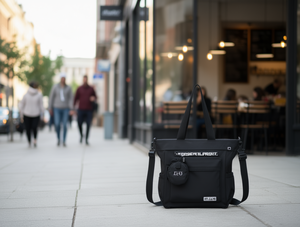 Bolso Bandolera Impermeable de Tela Compuesta para Mujer, Estilo Mensajero, para Todas las Temporadas, con Cierre de Cremallera - Product Image 2