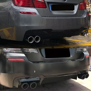 Tubos de Escape SYPES para F10 F11 F18 <span class=keywords><strong>520i</strong></span> 523i 525i 530i, Mejora con Fibra de Carbono, Punta de Escape M Performance, Punta de Silenciador Cuádruple - Product Image 3