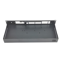 Boîtier de serveur 1U sur rack en tôle découpée au laser de précision TZR, boîtier électronique, fournisseur d'usine OEM