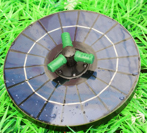 Bomba flotante de fuente Solar LED para baño de pájaros con Kit de fuente Solar de respaldo de batería Fuente Solar de colibrí - Product Image 3