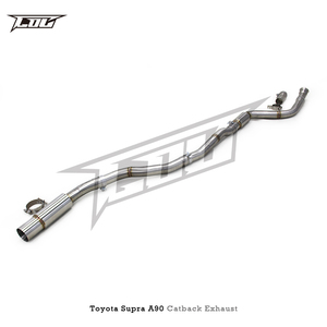 Catback recto automático para Toyota Supra A90 3,0 T 2020-2023 T304 resonador <span class=keywords><strong>tubo</strong></span> medio salida única carrera rendimiento deporte <span class=keywords><strong>tubo</strong></span> <span class=keywords><strong>de</strong></span> <span class=keywords><strong>escape</strong></span> - Product Image 5
