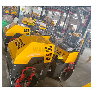 เครื่องยนต์ดีเซลเครื่องอัด Macadam ขนาดเล็กอุปกรณ์ก่อสร้างถนนลูกกลิ้งถนนกลองสั่น - Product Image 4