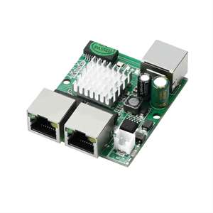 PoE <span class=keywords><strong>Ethernet</strong></span> chuyển đổi PCB <span class=keywords><strong>3</strong></span> cổng đảo ngược PoE chuyển đổi Board Gigabit mạng chuyển đổi mô-đun cho PTZ máy ảnh ODM - Product Image 1