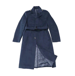 Veste longue en polaire de laine coupe-vent DFLC01 pour la chasse, chaude pour l'hiver, avec doublure, couleur marine, vert, sur mesure, uniforme de chasse - Product Image 2