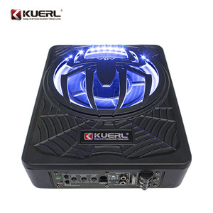 ซับวูฟเฟอร์ติดรถยนต์ Kuerl ขนาด 10 นิ้ว พร้อมไฟ LED 345x260x68 มม. ระบบเสียงโมโน สำหรับเครื่องเสียงรถยนต์ - Product Image 3