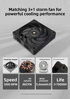 Refroidisseur de processeur SILVERSTONE S360Pro Noir 360 à refroidissement liquide, support de montage multiplateforme LGA1700/AM5, silencieux 39dBA