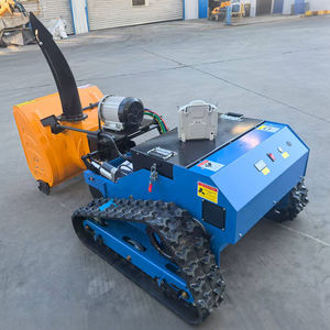 ホットセール CE認証 リモコン式芝刈り機 果樹園 庭園 ランドスケープ ロボット芝刈り機 ガソリン式クローラー ロボット芝刈り機 スノーブロワー付き - Product Image 5