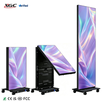 Écran d'affichage LED intelligent couleur pleine résolution P2.5 P2 P1.86 P1.53, affiche publicitaire numérique sur pied, signalétique vidéo publicitaire