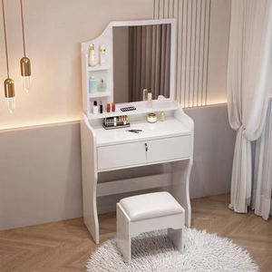 <span class=keywords><strong>Tocador</strong></span> Moderno Minimalista, <span class=keywords><strong>Tocador</strong></span> para Dormitorio, Muebles para <span class=keywords><strong>el</strong></span> Hogar, Mesa <span class=keywords><strong>de</strong></span> Maquillaje Económica Estilo Apartamento - Product Image 1