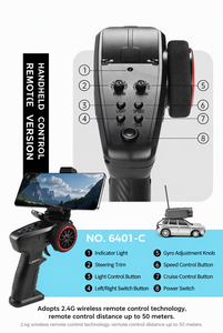 Huvelon Auto RC Mini FPV WiFi 720P Scala 1/64 3CH RTR Elettrica Telecomandata di Livello Hobby - Product Image 3