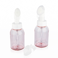 Botol Pompa Busa Plastik PET PP 250ml 300ml 500ml Sablon Kemasan Kosmetik Kosong untuk Sampo Parfum Lotion Krim