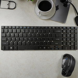 คีย์บอร์ดแบบบางเฉียบรุ่นใหม่สำหรับ ACER Aspire 5755 5755G 5830 V3 5830T 5830TG เกตเวย์ V3-551 NV55แล็ปท็อป E5-571 - Product Image 2