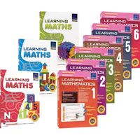 Cahiers d'exercices de mathématiques de Singapour pour les classes 1 à 6 - Ensemble complet de 9 livres - Prix