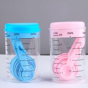 Hot Selling Plastic Cups and <b>Measuring</b> <b>Spoons</b> Set - Product Image 3