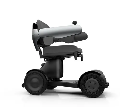 Motor sem escova handicapado, cadeira de roda elétrica inteligente confortável