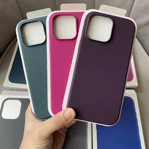 Custodie protettive magnetiche per telefono cellulare Cover antiurto custodia in Silicone liquido per iPhone 16 Pro Max controllo della fotocamera - Product Image 1