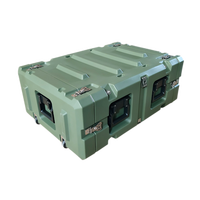 Boîtier de montage en rack antichoc 4u rotomoulé IP65 pour l'extérieur de haute qualité