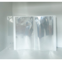 Gran oferta PP Clear A4 Pockets Display Book Office Document Presentation Carpeta de archivo extraíble con caja de PP