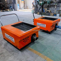 Pompe de transfert de béton compacté de petite taille avec machine d'alimentation spirale, pompe de coulage de structure secondaire, composant essentiel : moteur