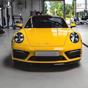 Para Porsche 911 992 <span class=keywords><strong>Carrera</strong></span> barras delanteras y traseras GT3 Kit de carrocería SD Surround Bumper Upgrade piezas automotrices - Product Image 2