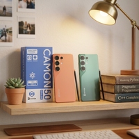 Smartphone débloqué Tecno Camon 50 Pro 5G Ultra 2026, version globale, double SIM, 16 Go 512 Go, écran ultra-clair, vente chaude