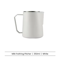 Pichet à lait en acier inoxydable pour barista, carafe à café pour latte art, pour la maison et les cafés