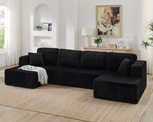 Black + Foam + 5 Seat