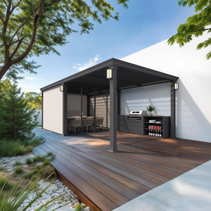 Padiglione in Lega di Alluminio Impermeabile e Durevole per Uso in Cortile - Product Image 5