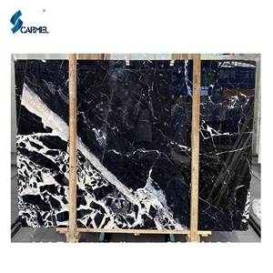 Losa de Mármol Negro Grand Antique para Muebles de Baño y Pisos en el Hogar, Losa de Mármol de Piedra Natural - Product Image 4
