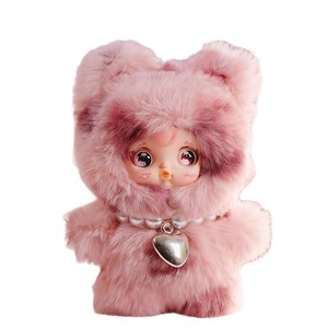 Unspeakable Meow <b>Plush</b> Keychain 6-Pack Cute Doll Toy For Youth Birthday Gift - Product Image 5