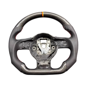 Para <span class=keywords><strong>Audi</strong></span> R8 Tt Roadster <span class=keywords><strong>Rs</strong></span> Tts Mk2 8j 2008 2009 2010 2011 2012 2013 cuero perforado fibra de carbono volante <span class=keywords><strong>Interior</strong></span> del coche - Product Image 6