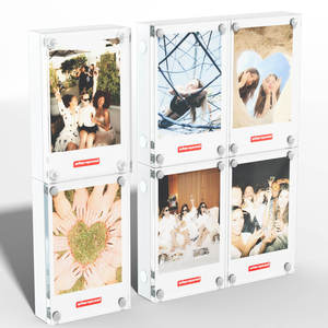 Marco de Fotos Acrílico Transparente Personalizado de Doble Cara, Marco de Fotos de Sobremesa, Decoración del Hogar, Marco para Fotos de Boda, Certificados, Pósteres - Product Image 4