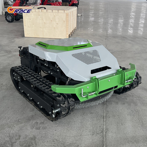 Tondeuse à gazon télécommandée sur chenilles, robuste, sans fil, à lame rotative, avec fonctions de levage intelligentes – Meilleures ventes - Product Image 3