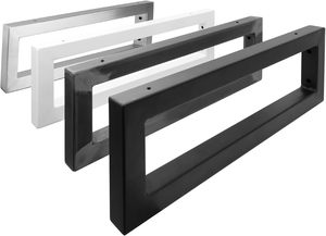 Soporte de placa de mesa de consola de metal montado en la pared Soporte de lavabo con soporte para colgar Embalaje de pedidos por correo - Product Image 2