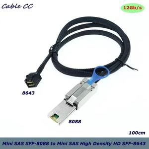 Cable <span class=keywords><strong>externo</strong></span> Mini SAS SFF-8088 a Mini SAS <span class=keywords><strong>de</strong></span> alta densidad HD SFF-8643 para servidor <span class=keywords><strong>de</strong></span> datos, <span class=keywords><strong>disco</strong></span> <span class=keywords><strong>duro</strong></span>, RAID, <span class=keywords><strong>de</strong></span> la <span class=keywords><strong>mejor</strong></span> calidad - Product Image 1