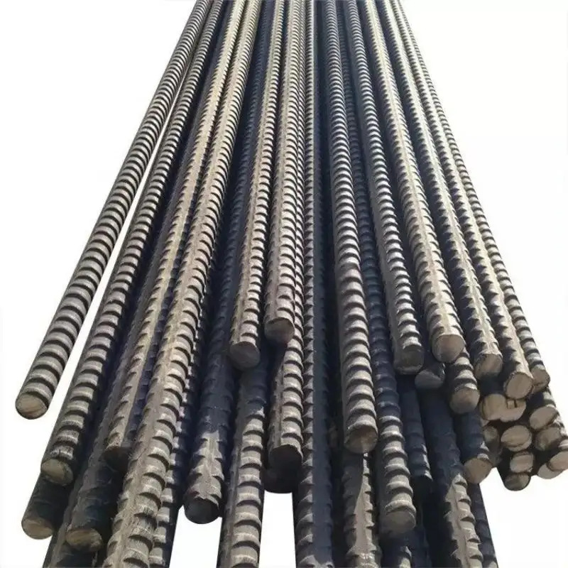 6m 9m 12m Fabricant Fournir HRB400 500 Béton Renforcé Déformé En Acier Rebar Ribbed Rebar Fer Tiges Au Meilleur Prix par Tonne