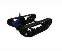 Nouveau système électrique complet de conversion de VTT/UTV châssis de chenille en acier châssis de chenille en caoutchouc