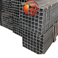 Tube rectangulaire RHS, tube en acier rectangulaire, section creuse en acier Q235B SS400 pour la construction de charpentes et de bâtiments