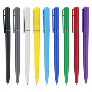 Promotional Ballpoint <b>Pens</b> With Custom Logo Solid <b>Color</b> <b>Pens</b> for Client Giveaways - Product Image 1