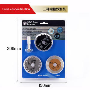 Hoja de sierra circular de acero de alta velocidad Emagi, 100 mm, 0,035 pulgadas, HSS, para trabajar la madera y cortar metal, para amoladora eléctrica - Product Image 3