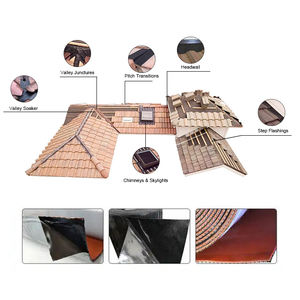 EONBON 직업 지붕 방수 점멸 테이프 롤 용 알루미늄/Edm/부틸 방수 멤브레인 점멸 롤 - Product Image 3