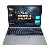 Ordinateur portable 15,6 pouces N5095 Intel, ordinateurs portables professionnels, RAM 8 Go DDR4, SSD 256 Go, batterie 5000 mAh, Win11, étudiant et éducatif
