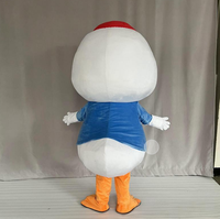 Costume de canard gonflable personnalisé, costume de mascotte en peluche pour adultes, carnaval, Halloween, service OEM ODM personnalisé