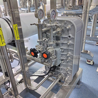 Machines de traitement de l'eau RO + EDI à deux étages en acier inoxydable SIPUXIN pour une purification efficace de l'eau à domicile