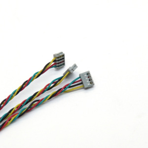 Kabel Harness Terpilin Terbuka Custom JST SHR-03V-S-B dengan Pitch 1.0mm 3Pin IDC Piercing untuk Sensor Robot Encoder Servo Mini - Product Image 5