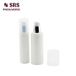 SRS PP materiale di forma rotonda emulsione 30 ml bianco senz'aria contenitore spray bottiglia