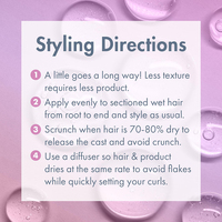 Gel Coiffant Hydratant et Nourrissant pour Cheveux Frisés, Gel Définition de Boucles pour Femmes, Marque Privée