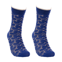 Chaussettes pour hommes en tricot tendance et écologiques, mi-hautes, confortables, absorbant la transpiration, respirantes, pour la vie quotidienne, bottes, logo personnalisé 3D