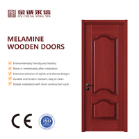 Portes intérieures en bois mélaminé de qualité supérieure, design moderne et écologique, fabricant OEM ODM
